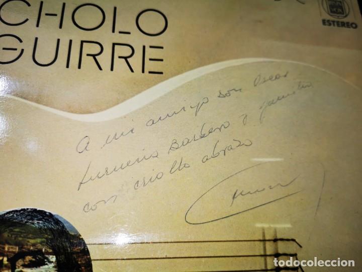 Dischi in vinile: CHOLO AGUIRRE Los nuevos rios de Cholo Aguirre LP VINILO FIRMADO A&Ntilde;O 1975 ESPA&Ntilde;A ENCARTE AUTOGRAFO