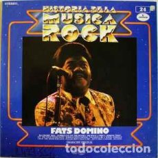 Discos de vinilo: FATS DOMINO: ”FATS DOMINO”. HISTORIA DE LA MUSICA ROCK 24- LP VINILO 1982. Lote 327880268