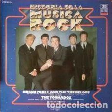 Discos de vinilo: BRIAN POOLE AND THE TREMELOES/ THE TORNADOS: ”S/T”. H. DE L MUSICA ROCK 35- LP VINILO 1982. Lote 327882508