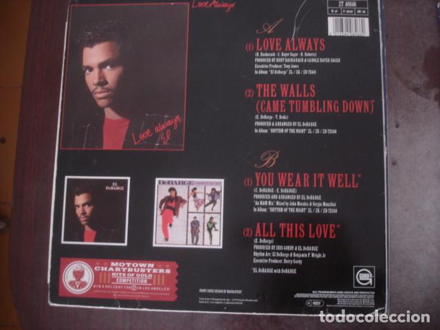 Discos de vinilo: El DeBarge Love Always - Foto 2
