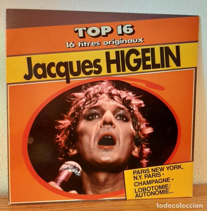 Discos de vinilo: Jaques HIGELIN, TOP 16. LP Vinilo 1985 - Foto 1