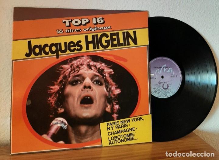 Discos de vinilo: Jaques HIGELIN, TOP 16. LP Vinilo 1985 - Foto 3