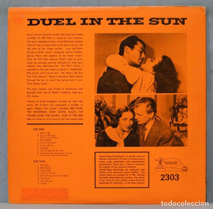 Discos de vinilo: LP. Dimitri Tiomkin. Duel In The Sun - Foto 2