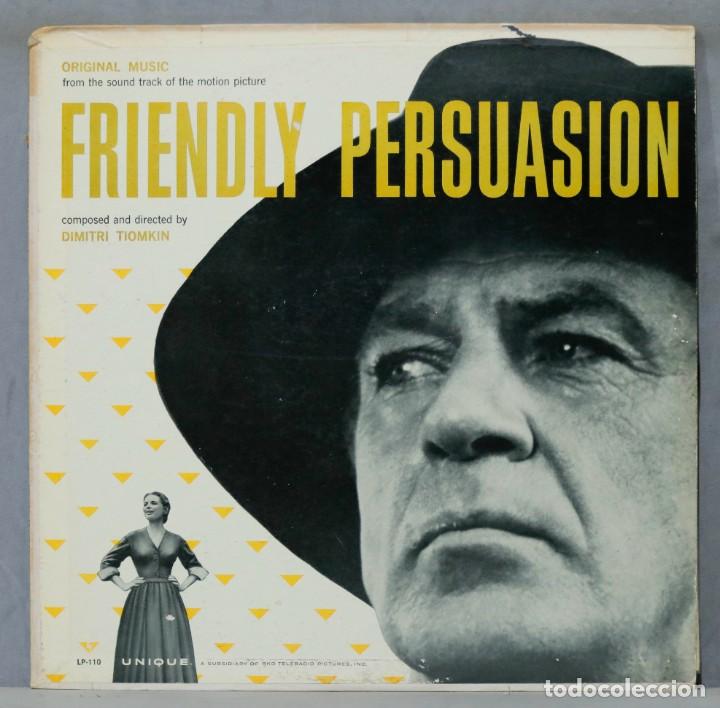 Discos de vinilo: LP. Dimitri Tiomkin. Friendly Persuasion - Foto 1