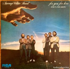 Discos de vinilo: AVERAGE WHITE BAND : FOR YOU FOR LOVE / HELP IS ON THE WAY [RCA - ESP 1980] 7”. Lote 327937173