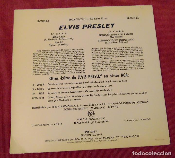 Discos de vinilo: Elvis PRESLEY - RIP IT UP +3 - EP EDICION FACSIMIL 1987 - Foto 2