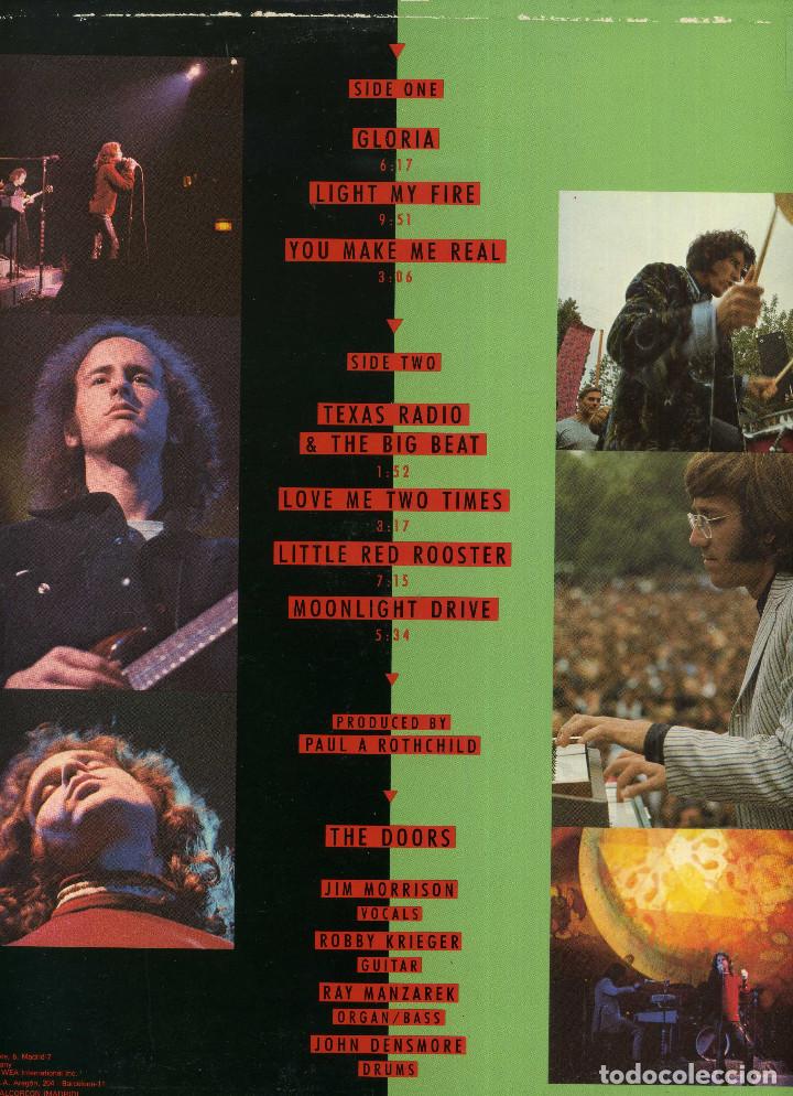 Discos de vinilo: DOORS - ALIVE SHE CRIED - Foto 3