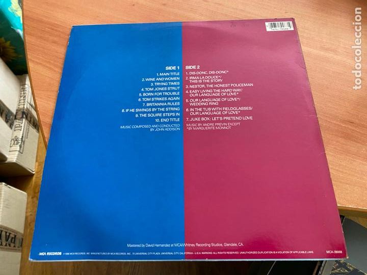 Discos de vinilo: TOM JONES & IRMA DOUCE ARE SIDE BY SIDE. LP (B-53) - Foto 3