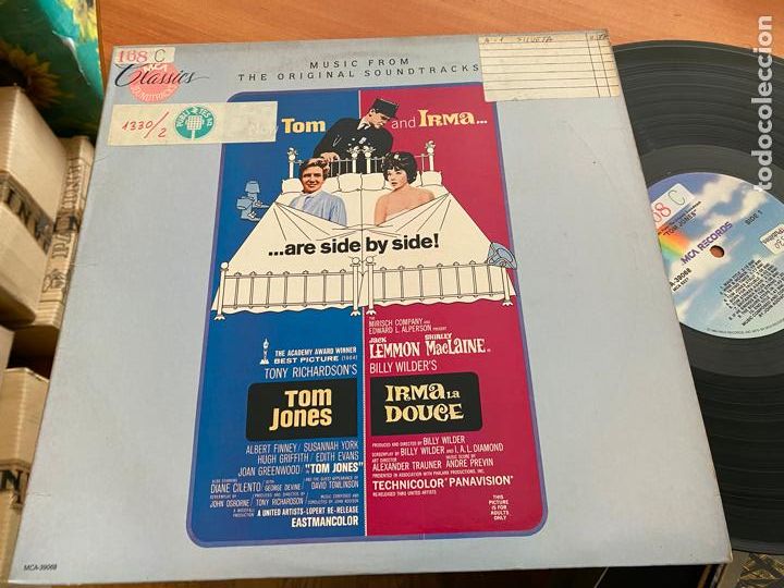 Discos de vinilo: TOM JONES & IRMA DOUCE ARE SIDE BY SIDE. LP (B-53) - Foto 1