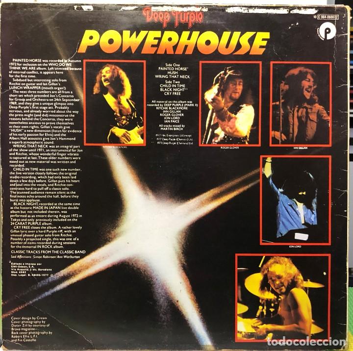 Discos de vinilo: Deep Purple &ndash; Powerhouse - Vinyl, LP, Compilation - Spain - Foto 2