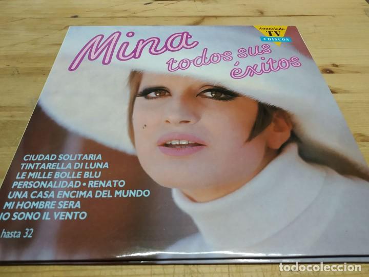 Discos de vinilo: Mina-- Todos Sus &Eacute;xitos (2xLP, Comp) - Foto 1
