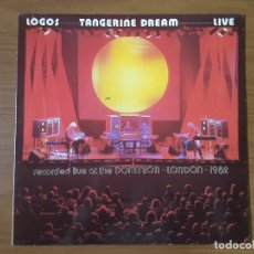 Discos de vinilo: LOGOS. TANGERINE DREAM. LP. 1982. VIRGIN OVED 167. GRAN BRETAÑA. Lote 328041223