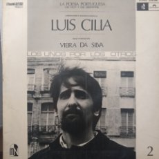 Discos de vinilo: LUIS CILIA - 2 POESÍA PORTUGUESA DE HOY Y DE SIEMPRE - LOS UNOS POR LOS OTROS MOSHE NAIM. Lote 328042053