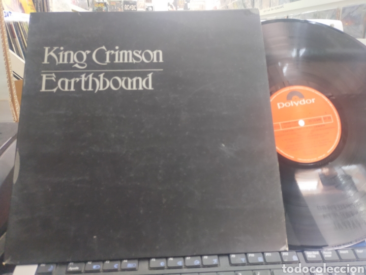 Discos de vinilo: King crimson LP earthbound Espa&ntilde;a 1978 - Foto 1