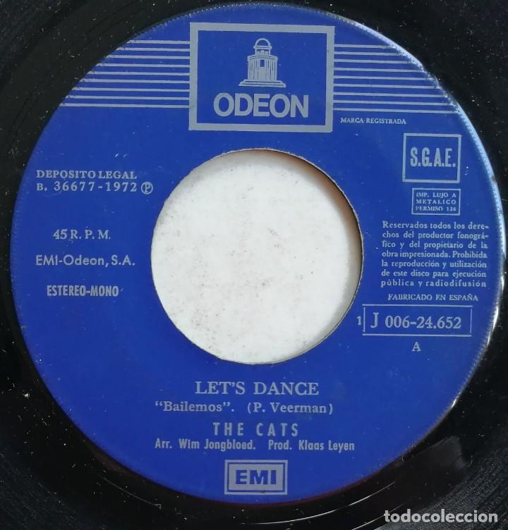 Discos de vinilo: The Cats, Lets Dance, Odeon 1 J 006-24.652 - Foto 3