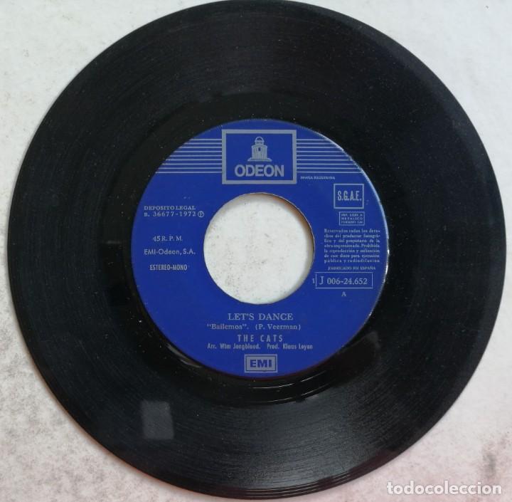 Discos de vinilo: The Cats, Lets Dance, Odeon 1 J 006-24.652 - Foto 6