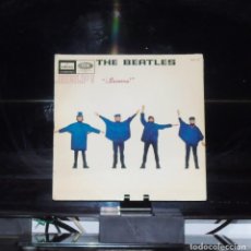 Discos de vinilo: THE BEATLES - HELP ----LABEL AZUL FUERTE --MOCL 136 --1ª EDICION ESPAÑA 1965--- - VERY GOOD +