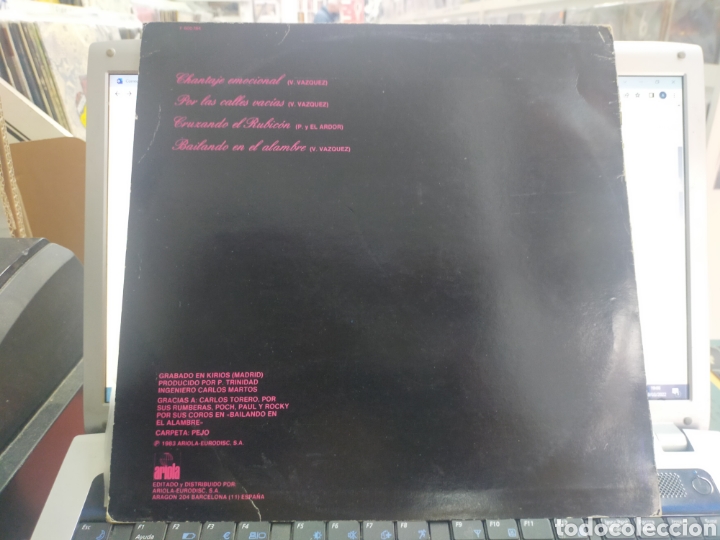Discos de vinilo: Polansky y el ardor maxi chantaje emocional + 3 1983 - Foto 2