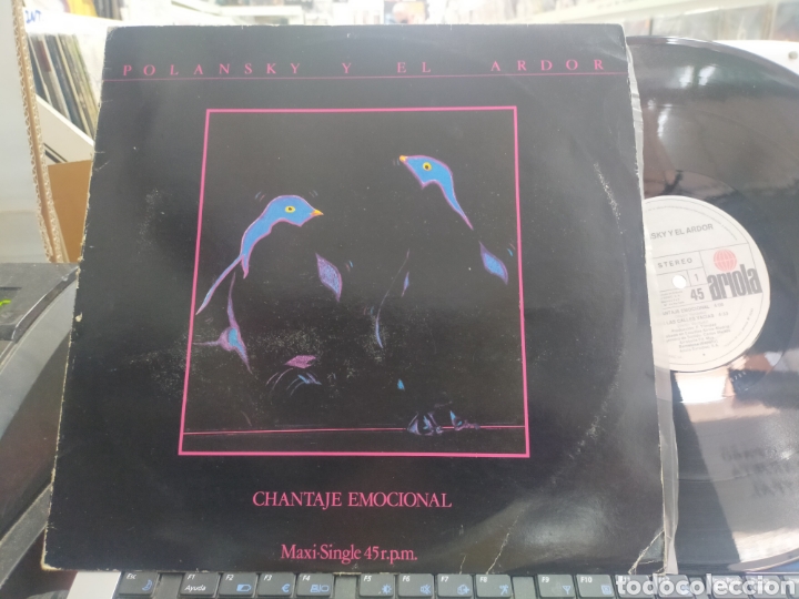 Discos de vinilo: Polansky y el ardor maxi chantaje emocional + 3 1983 - Foto 1