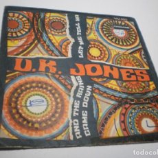 Discos de vinilo: U.K. JONES AND THE RAINS CAME DOWN. LET ME TELL YA. DERAM 1969 SPAIN (PROBADO, ESTADO NORMAL)