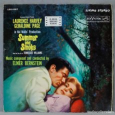 Discos de vinilo: LP. ELMER BERNSTEIN. SUMMER AND SMOKE (AN ORIGINAL SOUNDTRACK RECORDING). Lote 328105593