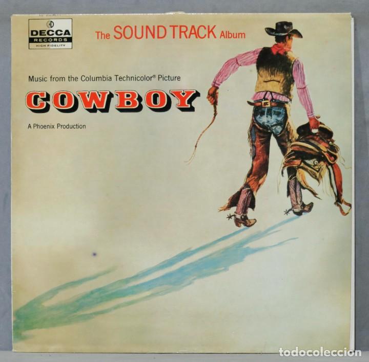 Discos de vinilo: LP. George Duning. Cowboy - Foto 1