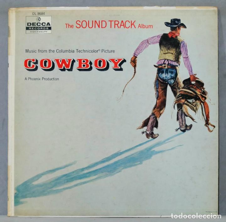 Discos de vinilo: LP. George Duning. Cowboy - Foto 1