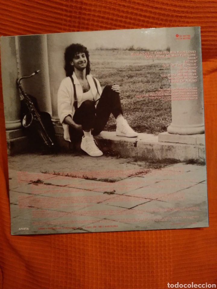 Discos de vinilo: KENNY G - DUOTONES - ES.87 - Foto 2