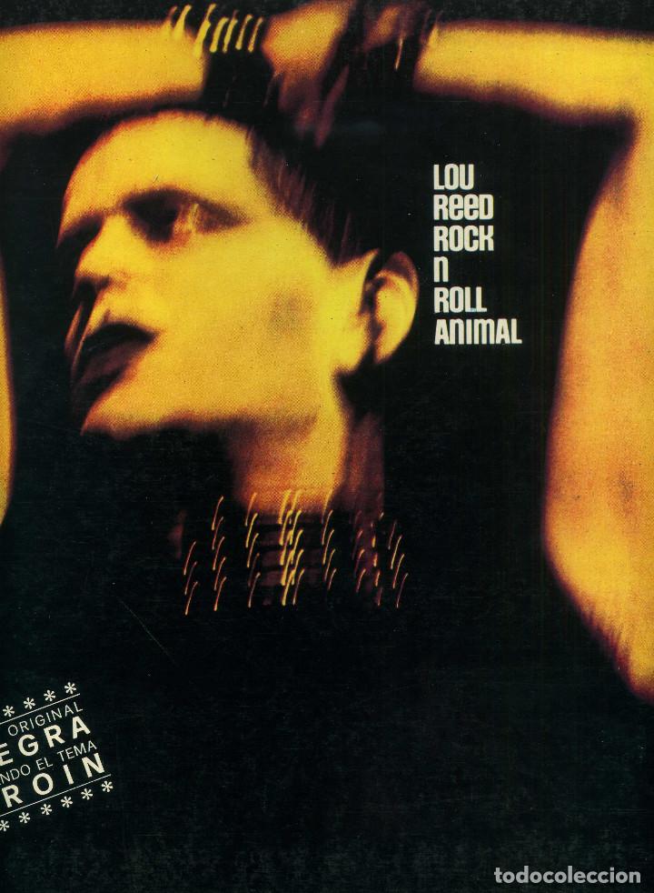 Discos de vinilo: LOU REED - ROCK&acute;N ROLL ANIMAL - Foto 2