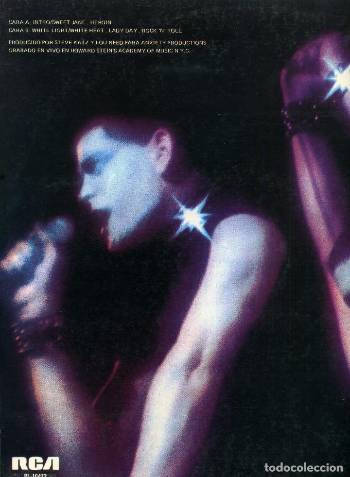 Discos de vinilo: LOU REED - ROCK&acute;N ROLL ANIMAL - Foto 3
