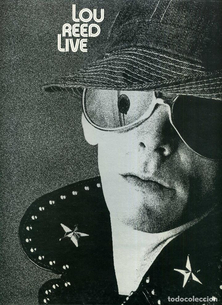 Discos de vinilo: LOU REED - LIVE - Foto 2
