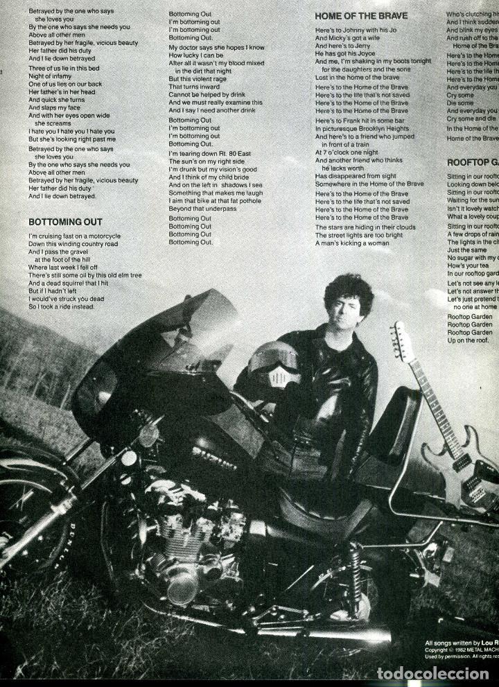 Discos de vinilo: LOU REED - LEGENDARY HEARTS - Foto 4
