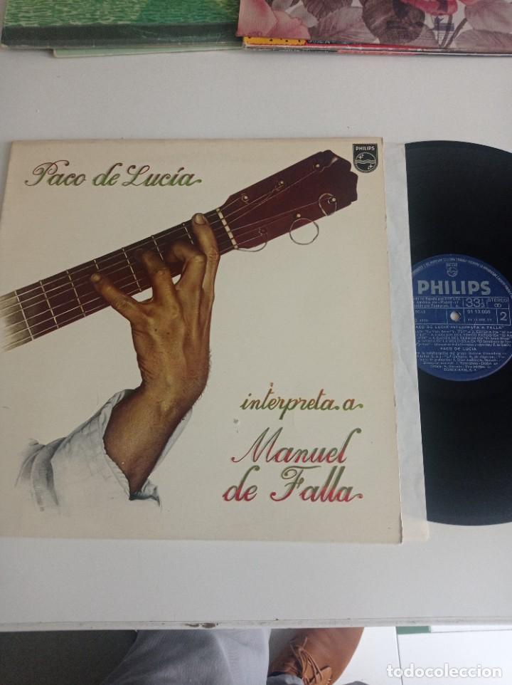 Discos de vinilo: LP Paco de Luc&iacute;a, Manuel de falla - Foto 1