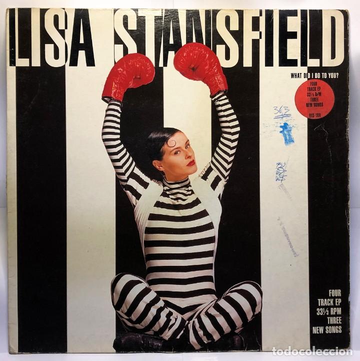 Discos de vinilo: Lisa Stansfield &ndash; What Did I Do To You? - Vinyl, 12&rdquo;, 33 ⅓ RPM, EP - UK