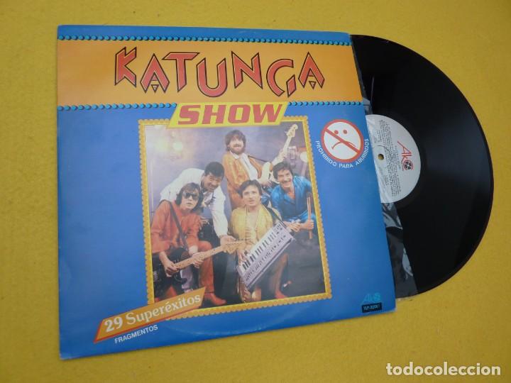 Discos de vinilo: LP KATUNGA - Show - ARGENTINA Press - TLP-30061 (EX+/M-) 5 - Foto 1