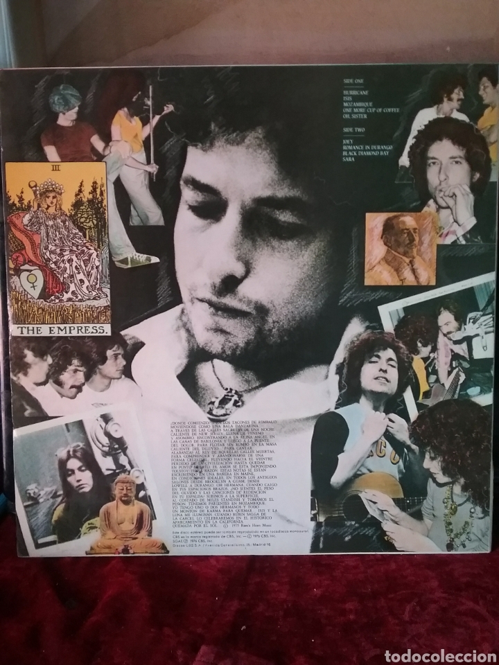 Discos de vinilo: BOB DYLAN Copia Original Spain 1976 CBS con insertos.Nuevo - Foto 2
