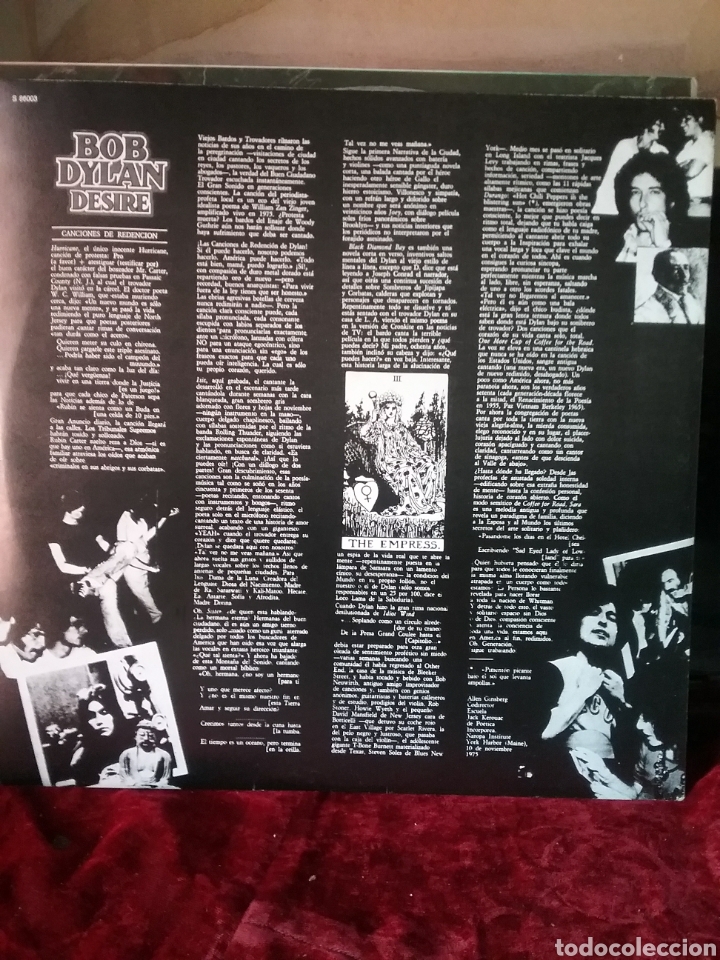 Discos de vinilo: BOB DYLAN Copia Original Spain 1976 CBS con insertos.Nuevo - Foto 3