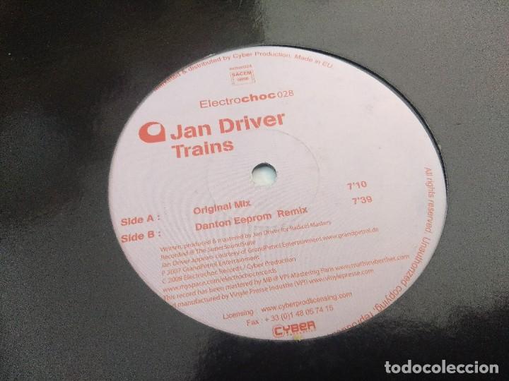 Discos de vinilo: JAN DRIVER/TRAINS/VINILO. - Foto 1