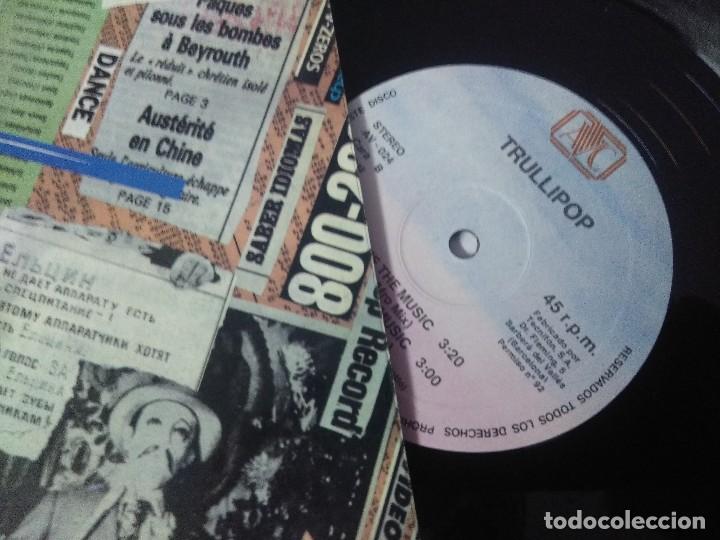 Discos de vinilo: TRULLIPOP/GIMME MUSIC/VINILO MAXI. - Foto 2