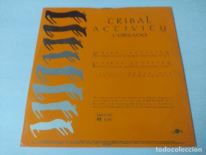 Discos de vinilo: CORRADO/TRIBAL ACTIVITY/VINILO MAXI. - Foto 3