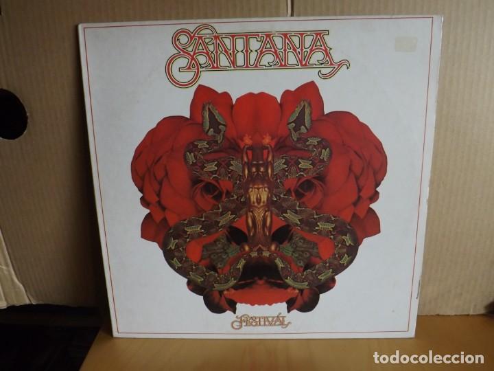 Discos de vinilo: SANTANA ---- FESTIVAL - Foto 1