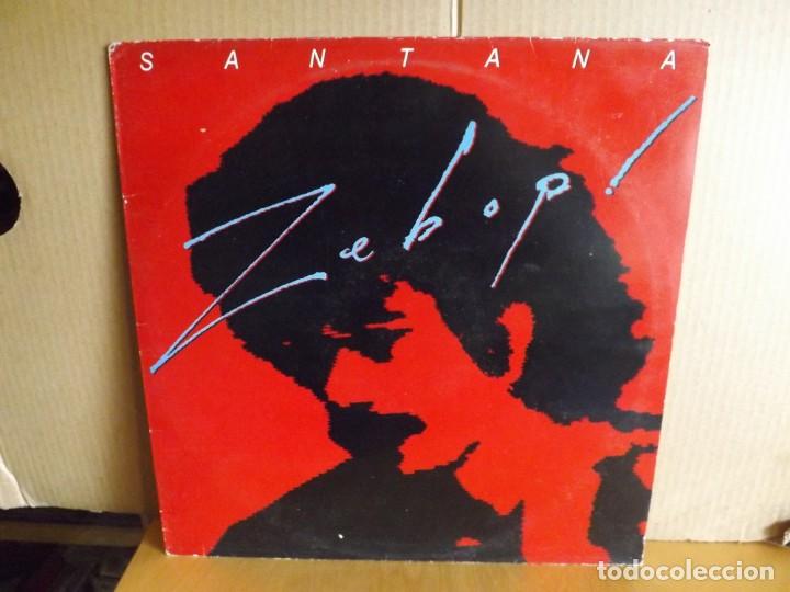 Discos de vinilo: SANTANA ---- ZEBOP ! - Foto 1