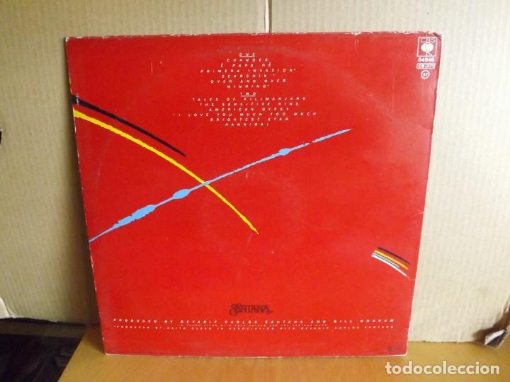 Discos de vinilo: SANTANA ---- ZEBOP ! - Foto 2