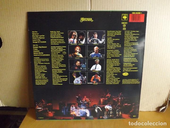 Discos de vinilo: SANTANA ---- FREEDOM - Foto 2