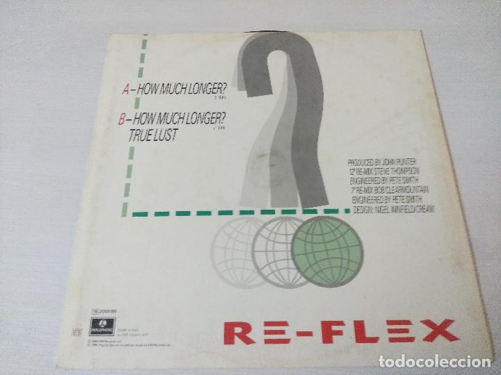 Discos de vinilo: RE-FLEX/HOW MUCH LONGER/VINILO. - Foto 3