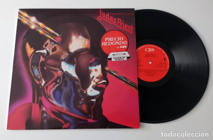 Discos de vinilo: LP JUDAS PRIEST - STAINED CLASS - Foto 3