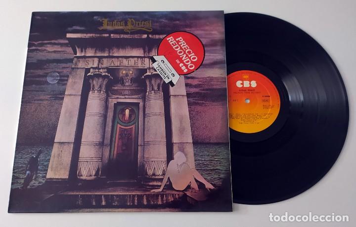 Discos de vinilo: LP JUDAS PRIEST - SIN AFTER SIN (PECADO TRAS PECADO) - Foto 3
