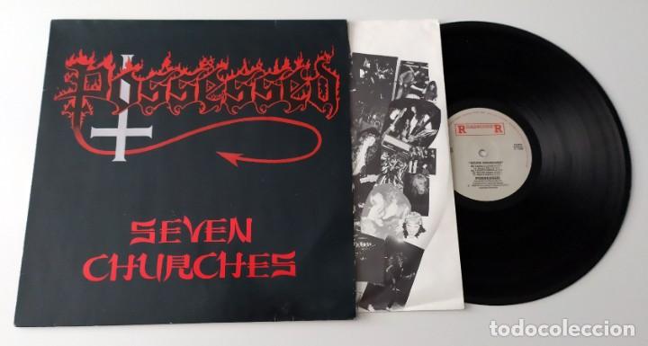 Discos de vinilo: LP POSSESSED - SEVEN CHURCHES - Foto 3