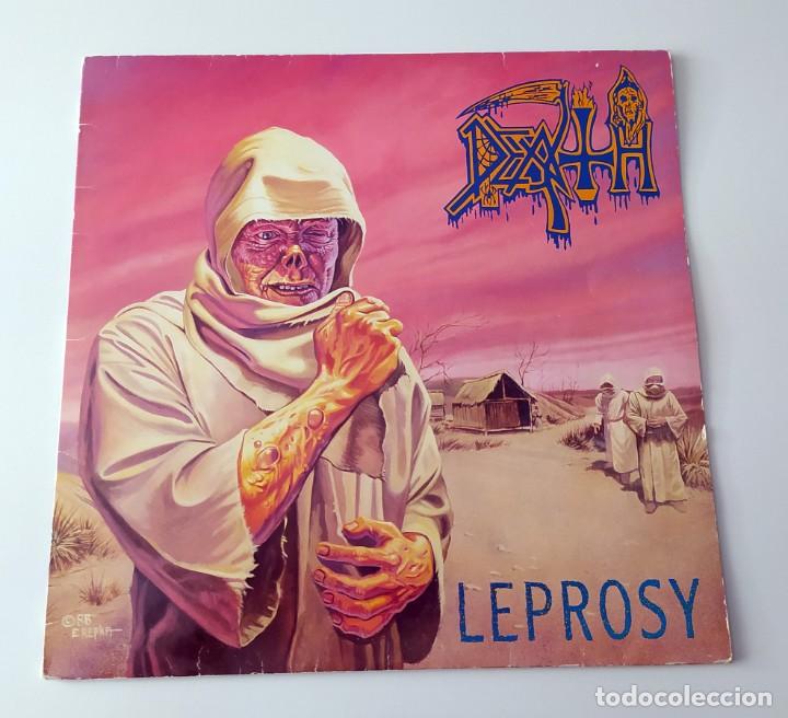 Discos de vinilo: LP DEATH - LEPROSY (1988) - Foto 1