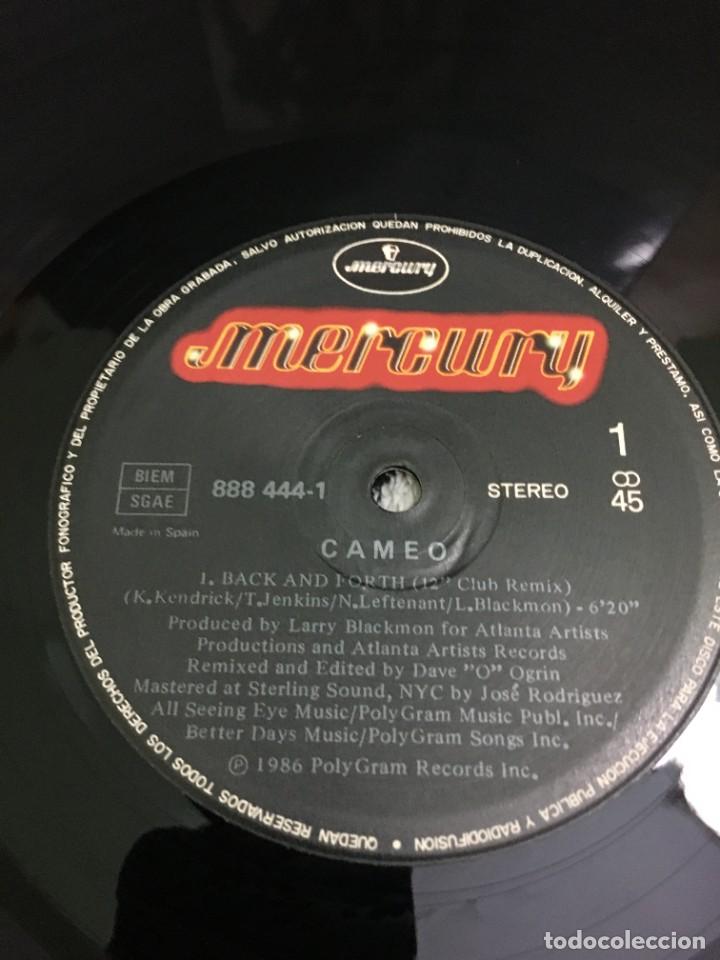Discos de vinilo: Cameo &lrm;&ndash; Back And Forth - Foto 4